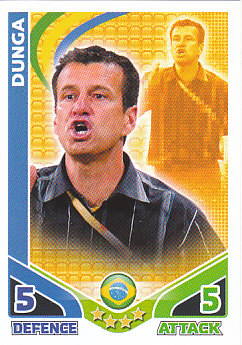Dunga Brazil 2010 World Cup Match Attax Managers #283